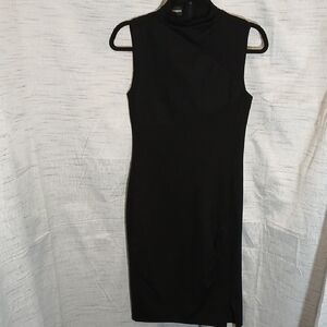 Emporio Armani Black Midi  Dress